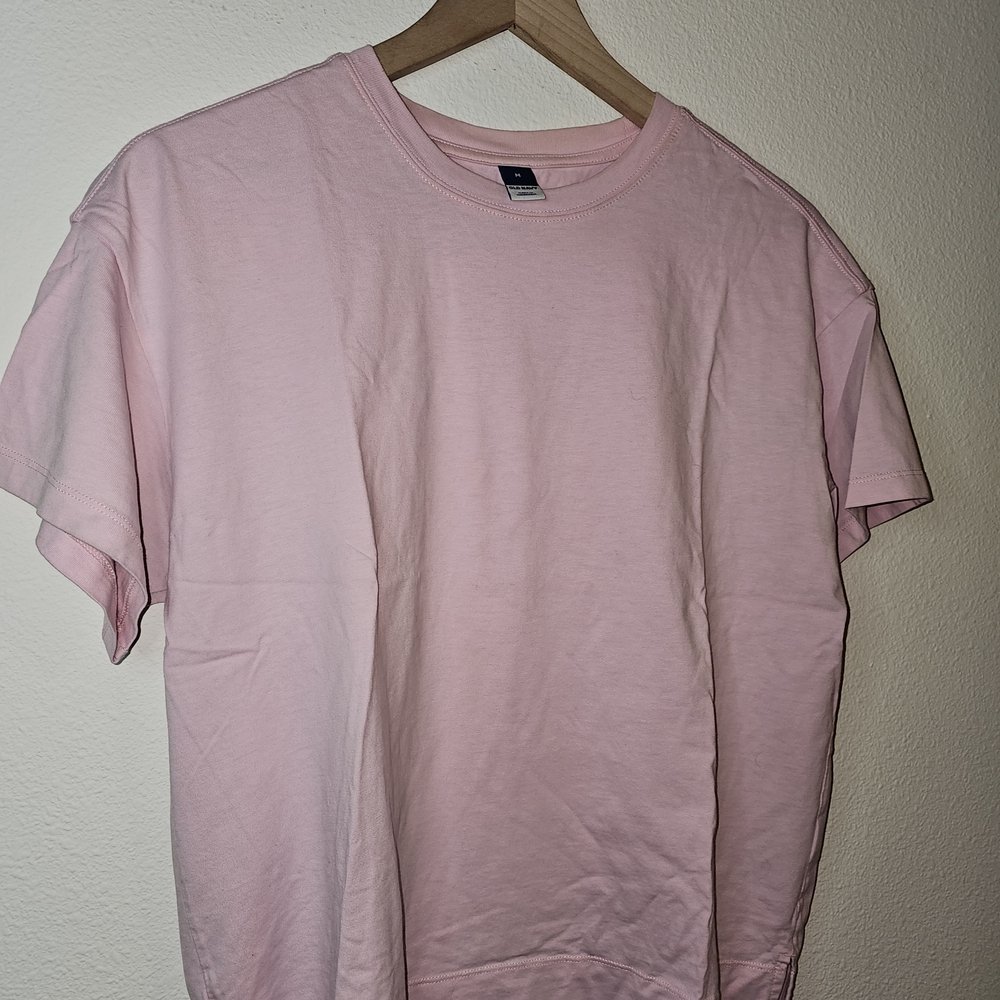 Old Navy Light Pink Short Sleeve Tee